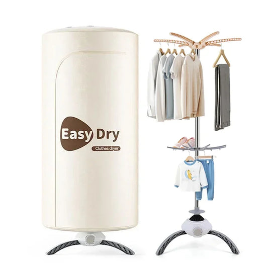 220V Electric Clothes Dryer Portable Stainless Steel