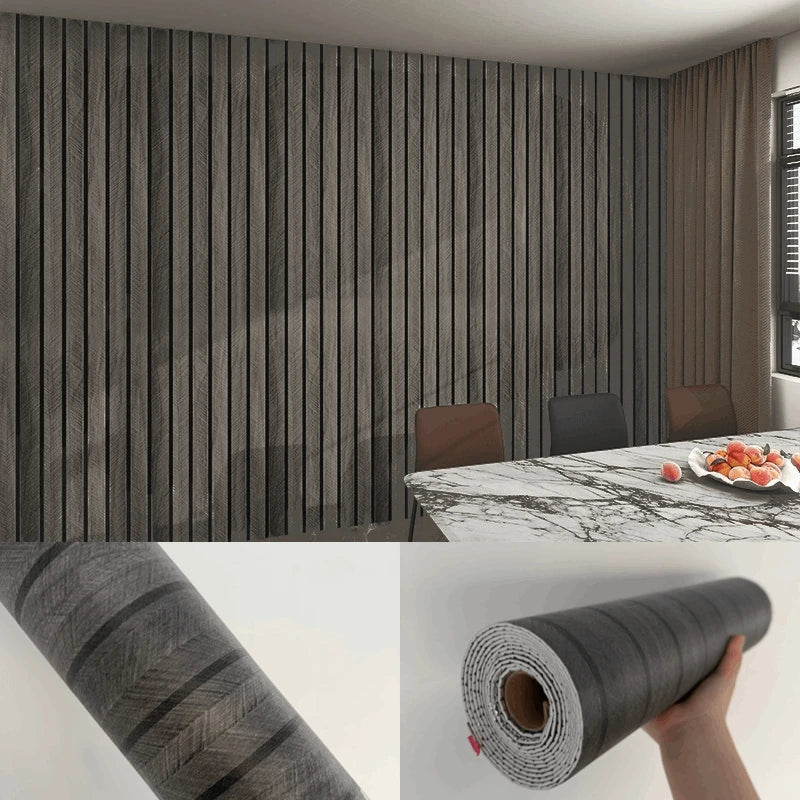 Wall Stickers Self Adhesive Grille wood grain