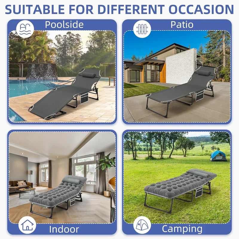 Camping with Mattress, Portable Sleepingfor Camp, Beach, Patio