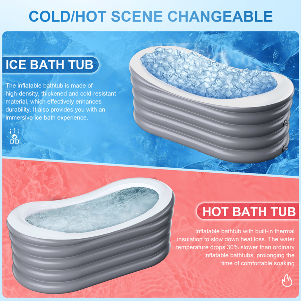 Inflatable Bathtub for Adults