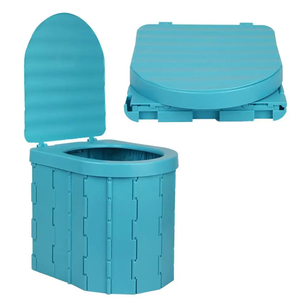 Portable Folding Toilet With Waterproof Travel  Vehicular Urinal