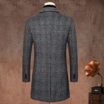 Men Wool Blends Coats Quality Brand