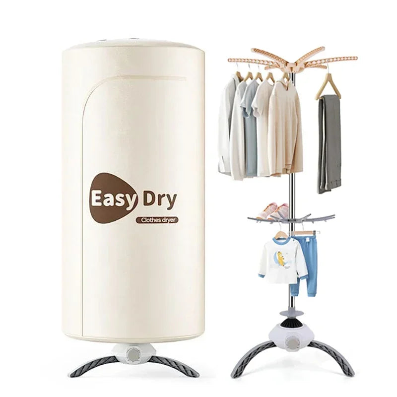 220V Electric Clothes Dryer Portable Stainless Steel
