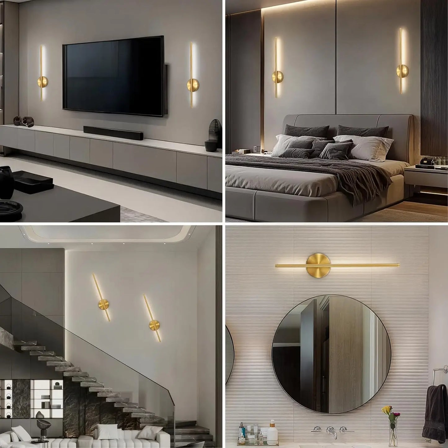 LED Rechargeable Wall Light 1PC 50CM  Wall Decor Lamp