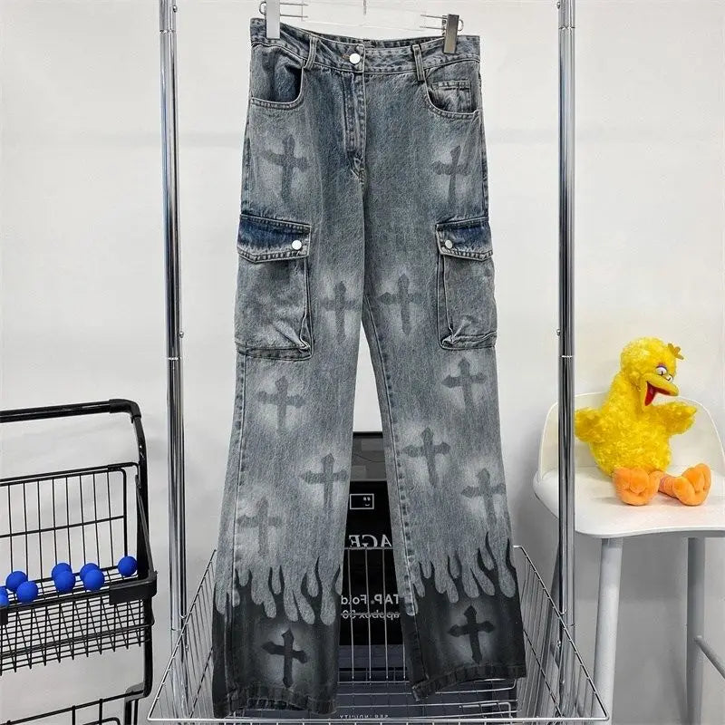 Men Jeans Fashion Oversize jeans