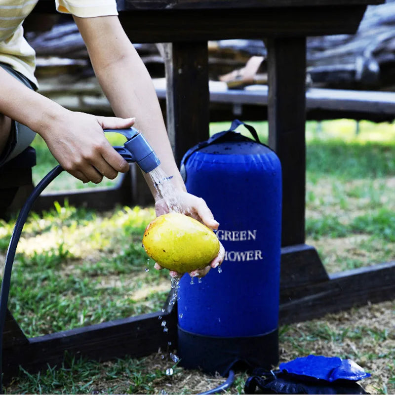 Shower Portable 11L Inflatable Water Bag Camping