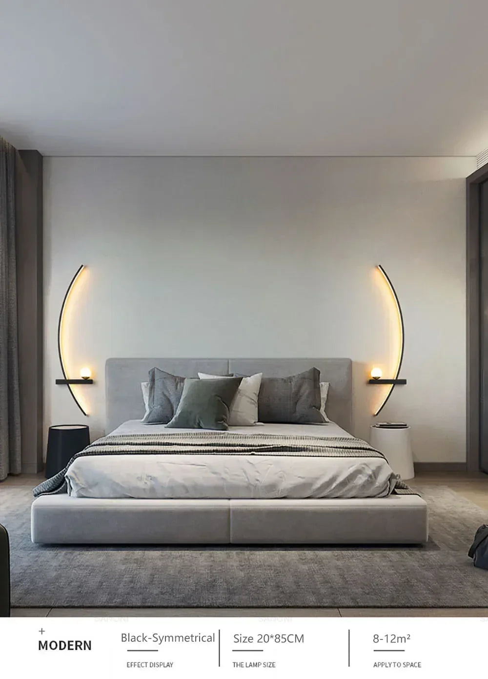 LED Wall Lamps Minimalist Stripes
