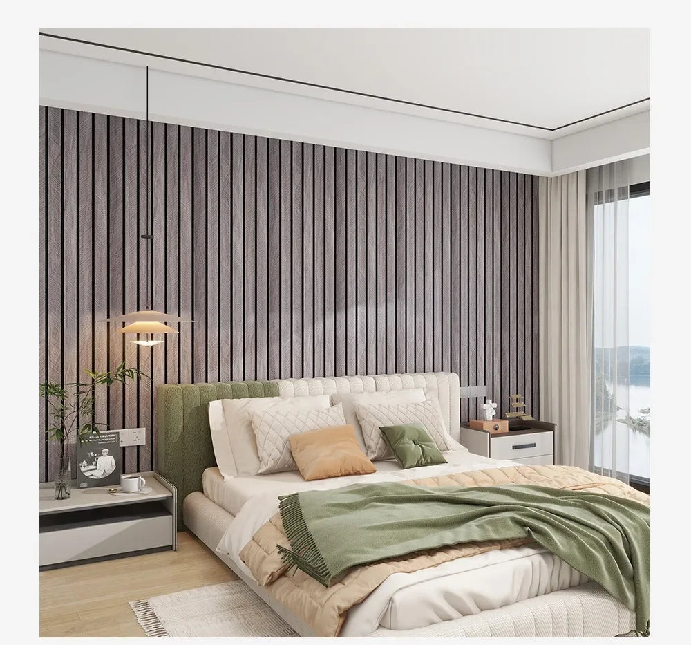 Wall Stickers Self Adhesive Grille wood grain