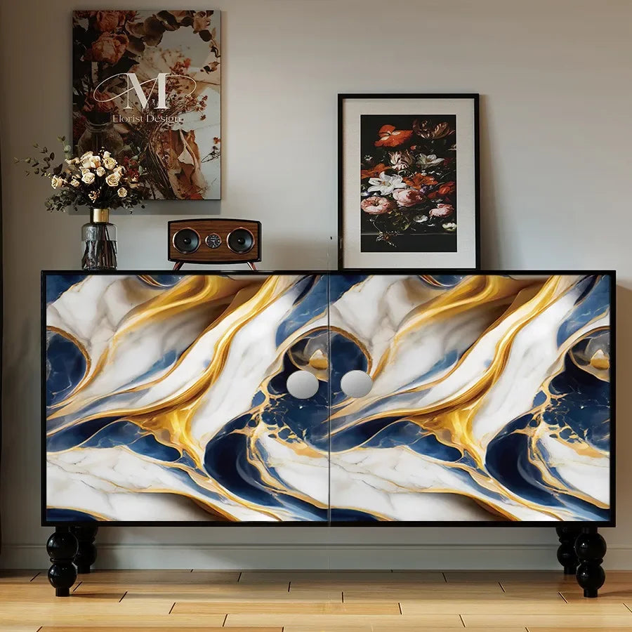 Marble Kitchen Peel and Stick Wallpaper Self-adhesive