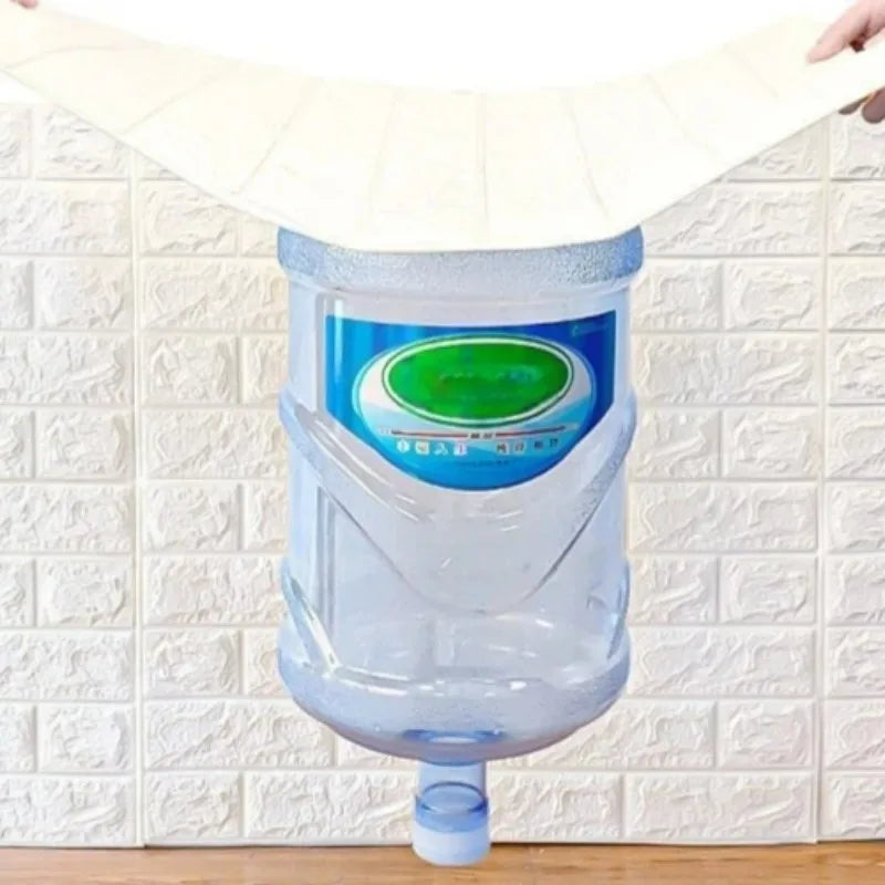 3D Self-adhesive Foam White Brick Wall Stickers