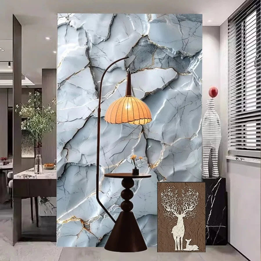 Marble Kitchen Peel and Stick Wallpaper Self-adhesive