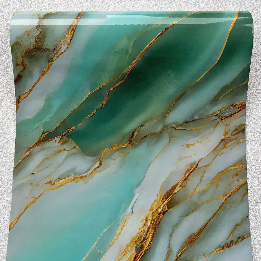 Marble Kitchen Peel and Stick Wallpaper Self-adhesive