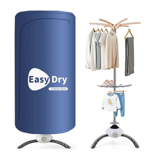 220V Electric Clothes Dryer Portable Stainless Steel