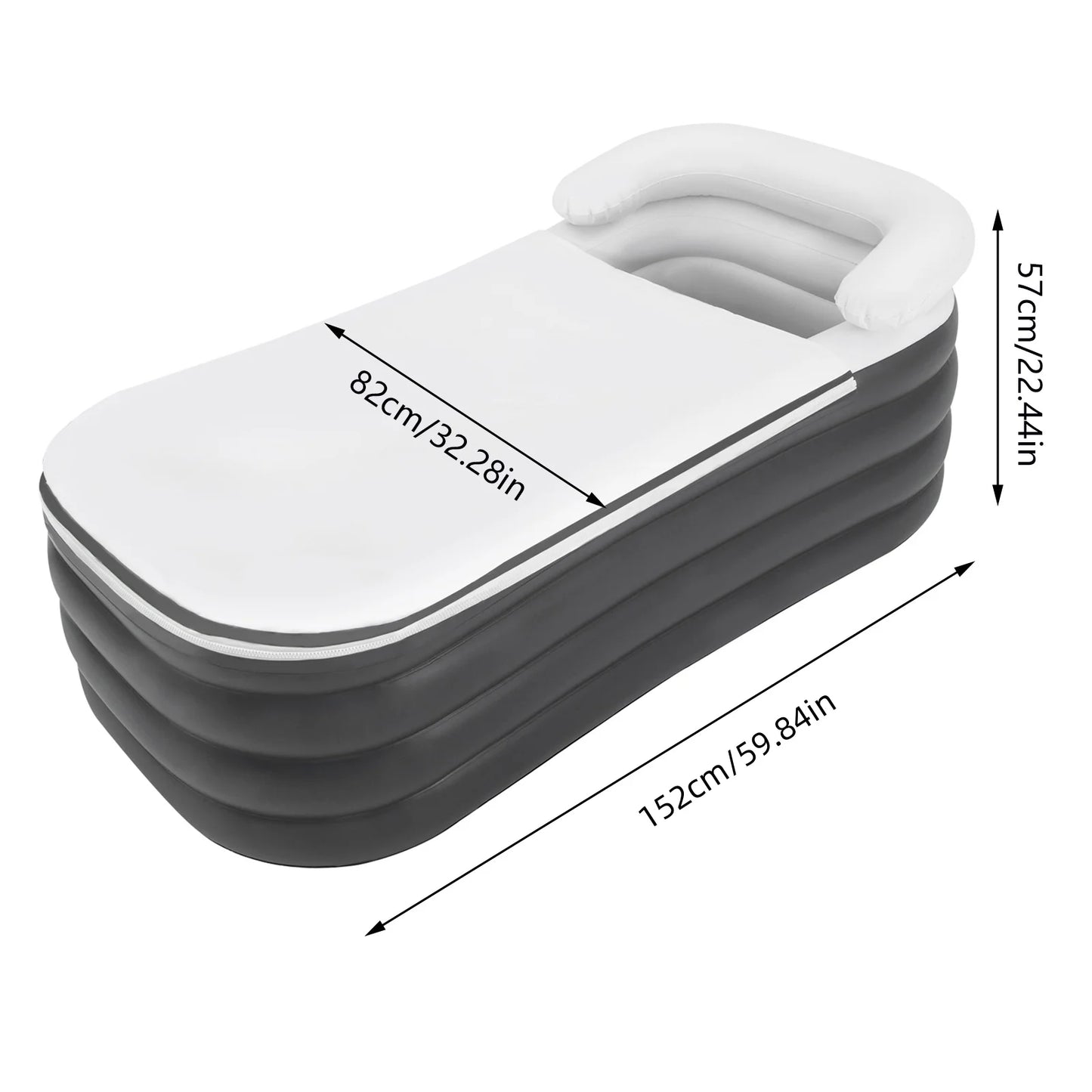 Foldable Portable Standing Bathtub Inflatable