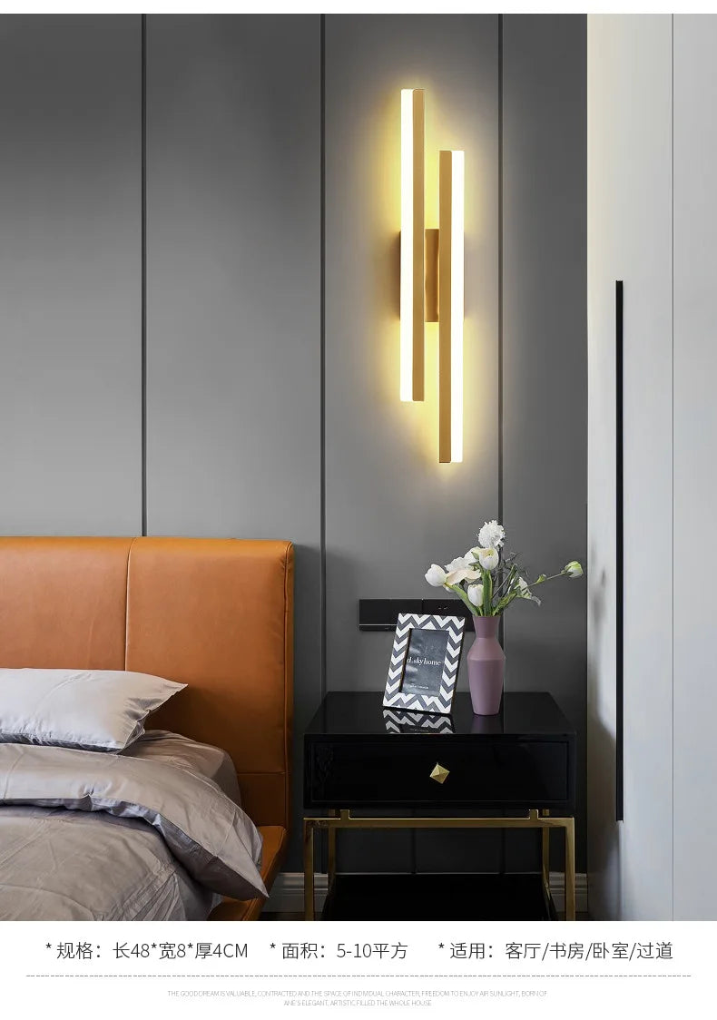 LED Bedroom Wall Lamp