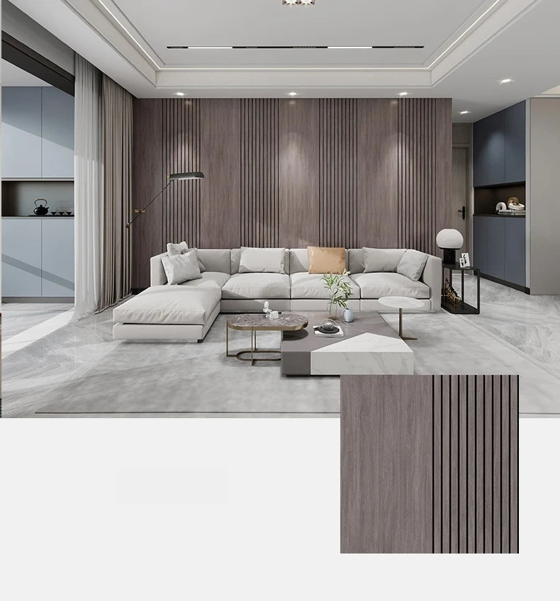 Half Grille Peel Adhesive Wallpaper Stripe 3D Thick