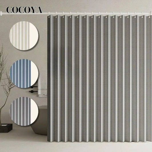 Shower Curtain Luxury Toilet Bathroom  Waterproof