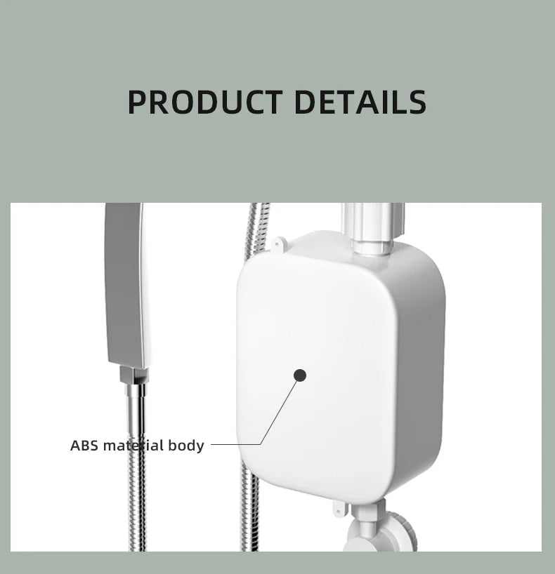 3500W Electric Mini Instant Hot Water Heater Bathroom Faucet