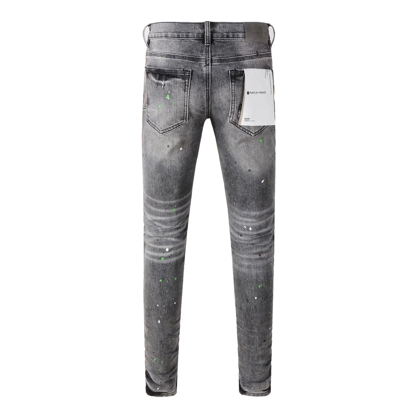 MEN Jeans High Street Ripped Washed