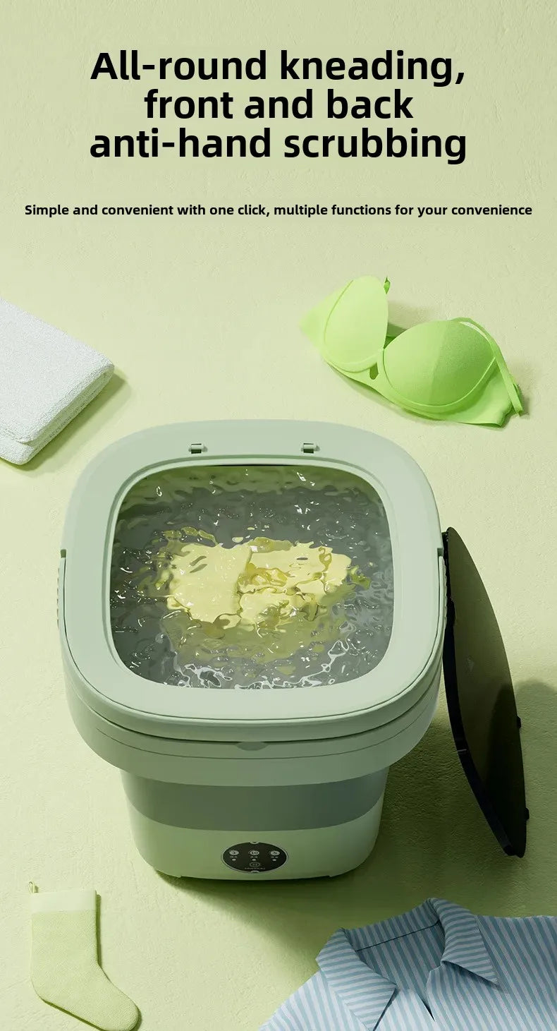 Portable Washing Machine,Spin Dryer For Socks Underwear Panties