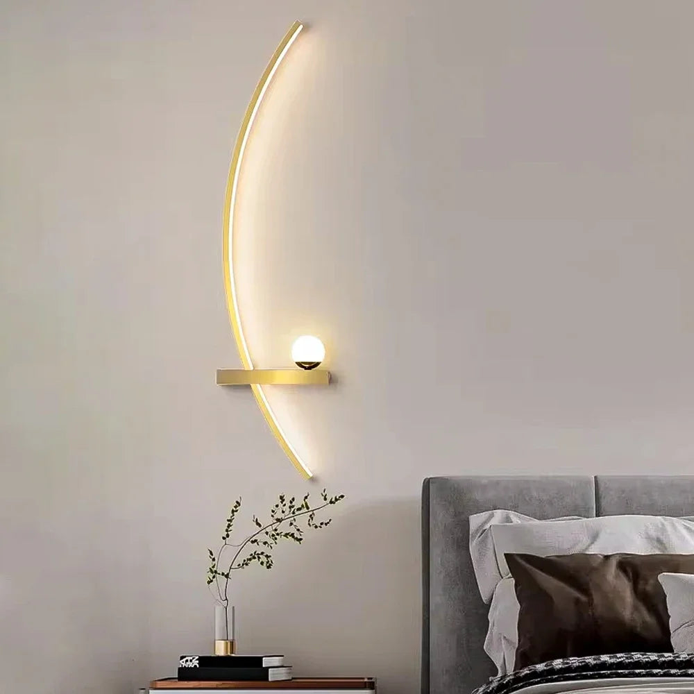 LED Wall Lamps Minimalist Stripes