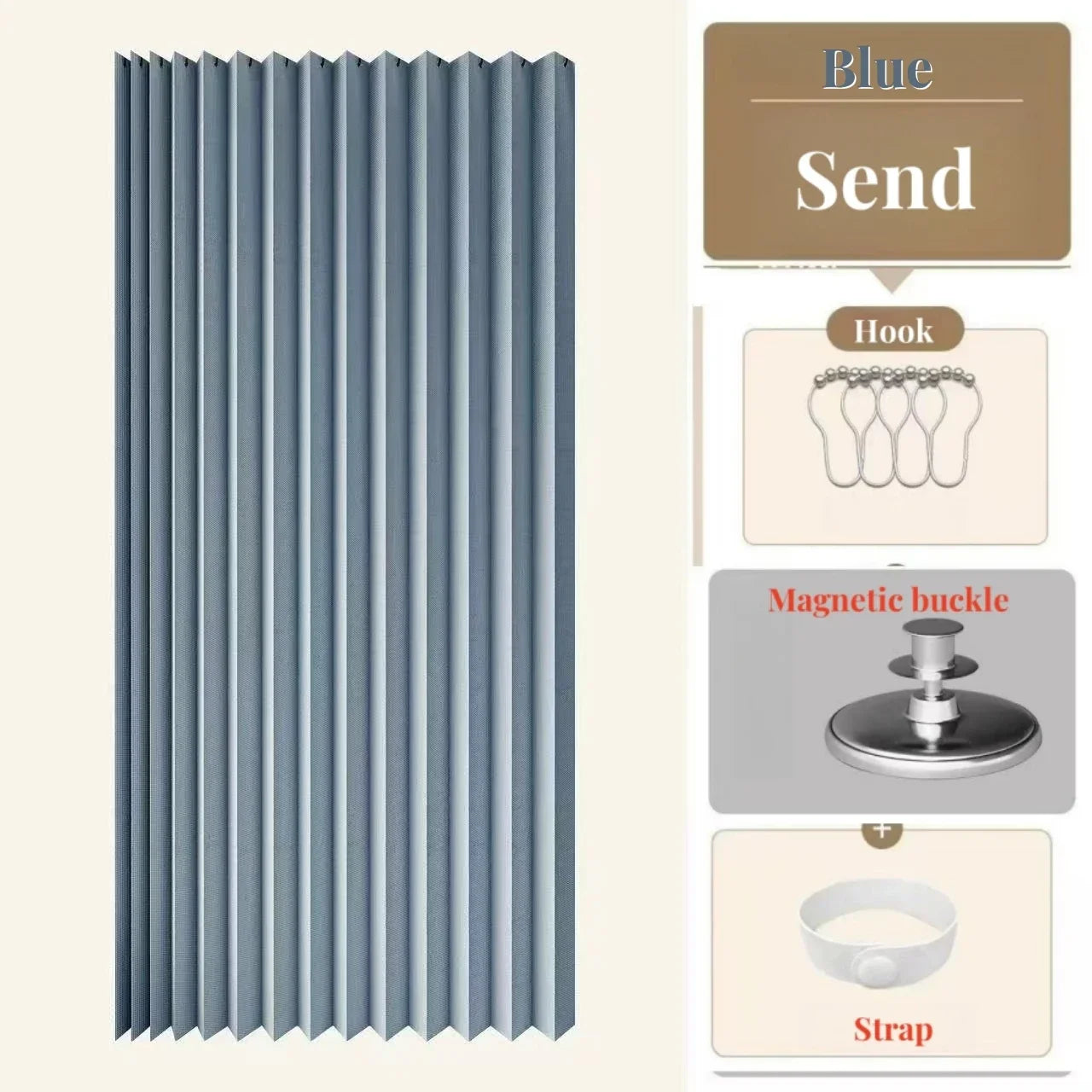 Shower Curtain Luxury Toilet Bathroom  Waterproof