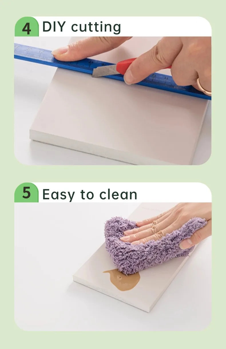 Wood Grain Peel and Stick Wall Stickers  Adhesive