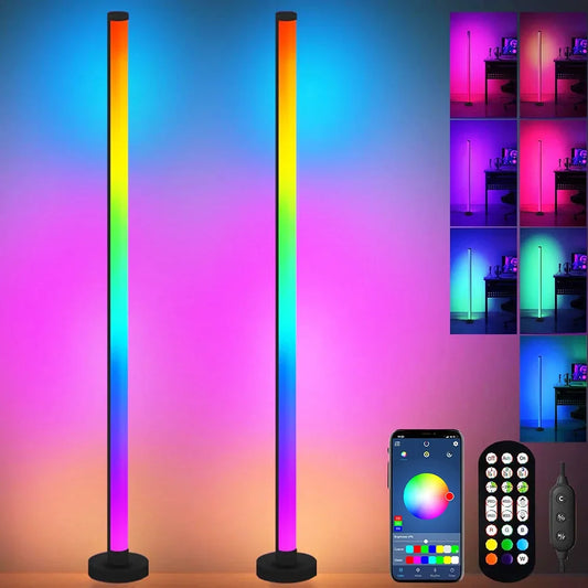 Smart LED Floor Lamp RGB Remote & APP Control Music