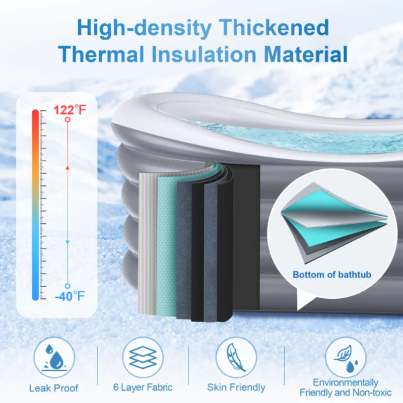 Inflatable Bathtub for Adults