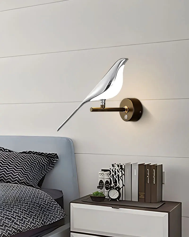 Wall Lamps for Bedside TV Background Gold Silver