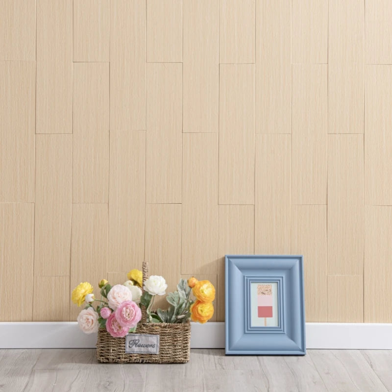 Wood Grain Peel and Stick Wall Stickers  Adhesive