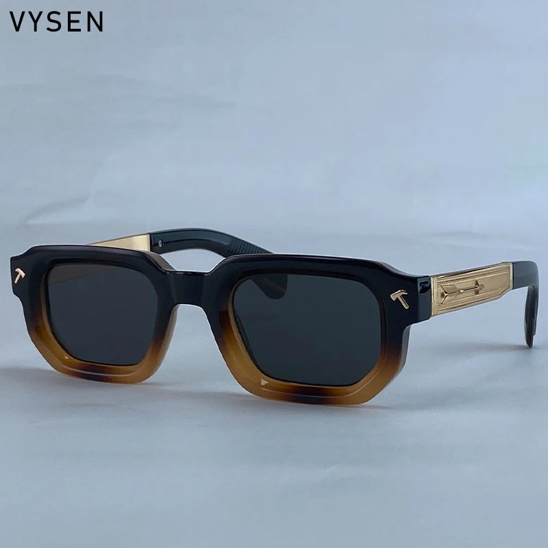 Vintage  Square Men Sunglasses