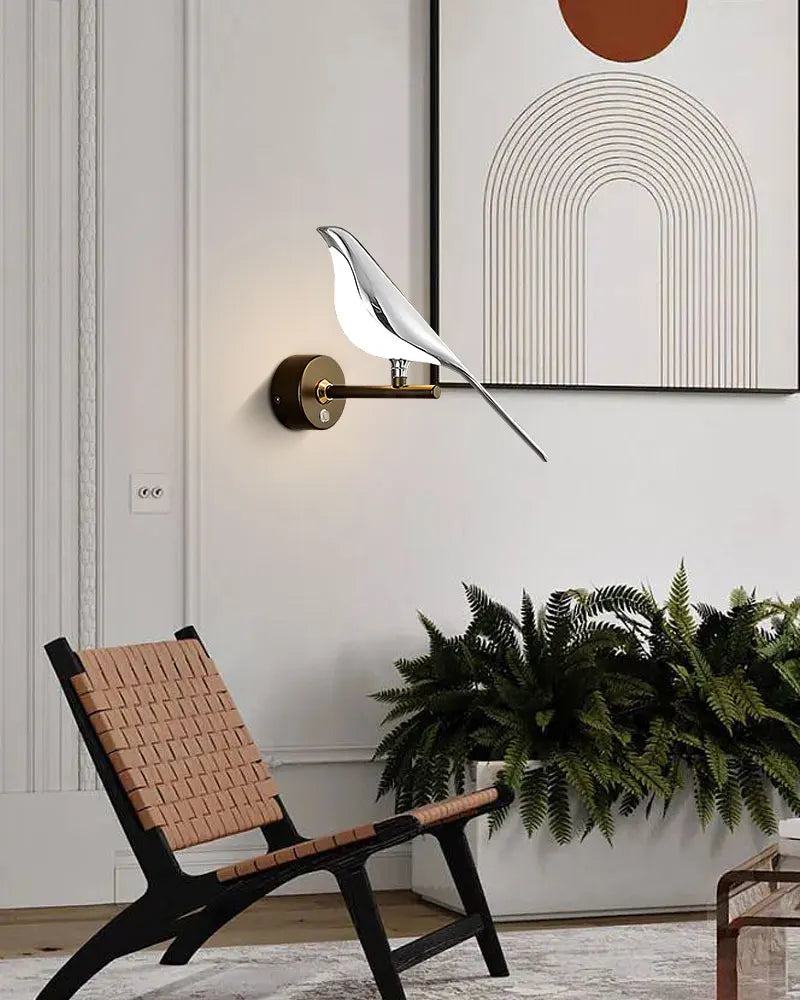 Wall Lamps for Bedside TV Background Gold Silver