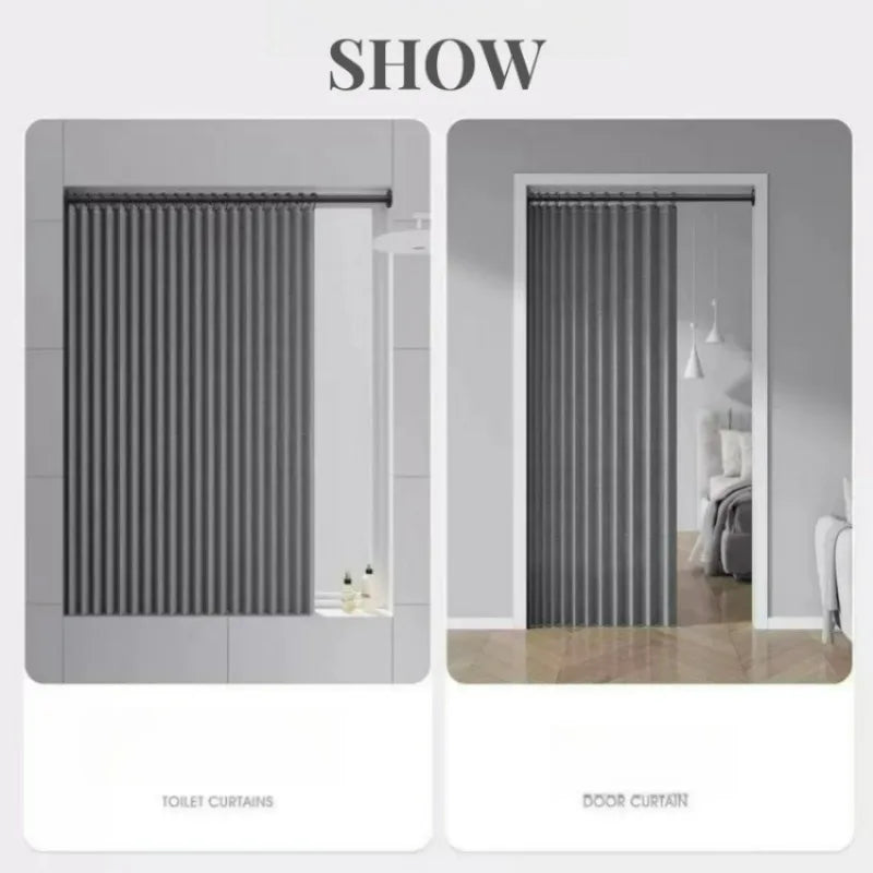 Shower Curtain Luxury Toilet Bathroom  Waterproof