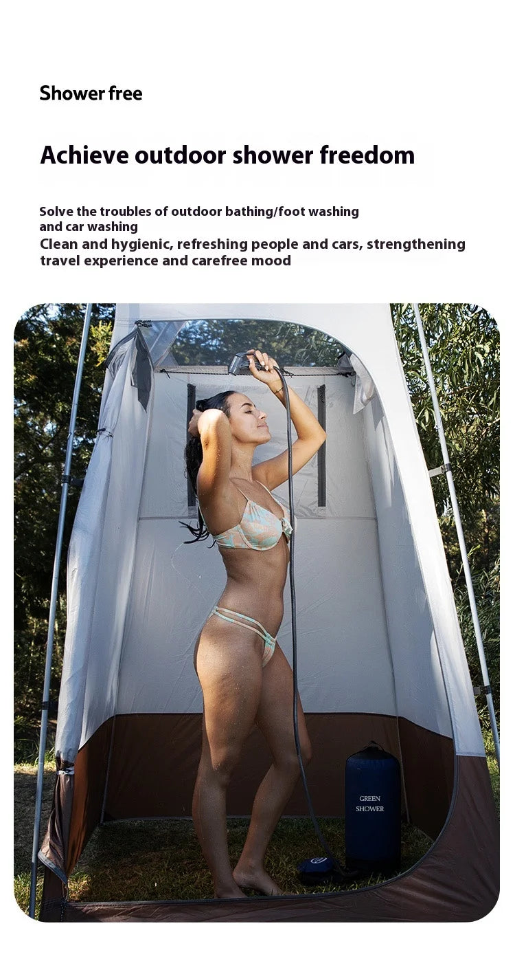 Shower Portable 11L Inflatable Water Bag Camping