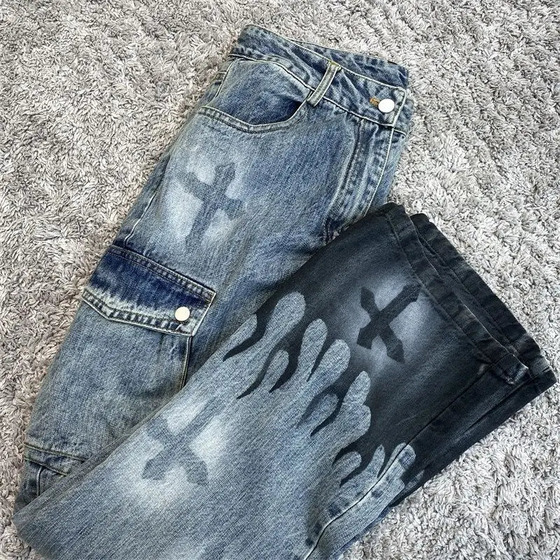 Men Jeans Fashion Oversize jeans