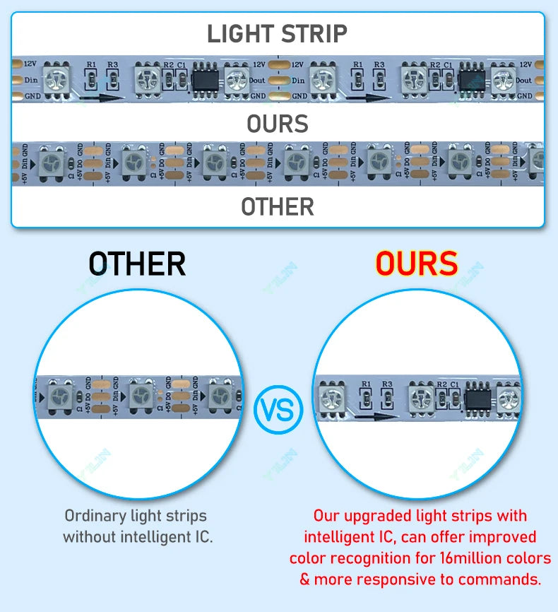 Heightening 180CM Smart Floor Lamp