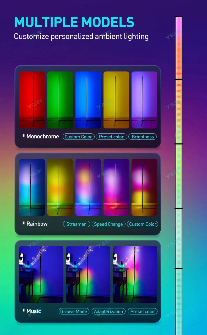 Heightening 180CM Smart Floor Lamp