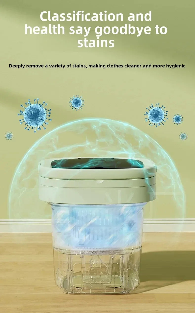 Portable Washing Machine,Spin Dryer For Socks Underwear Panties
