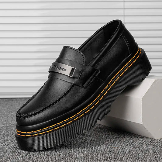 Men's Genuine Leather Loafers Vintage