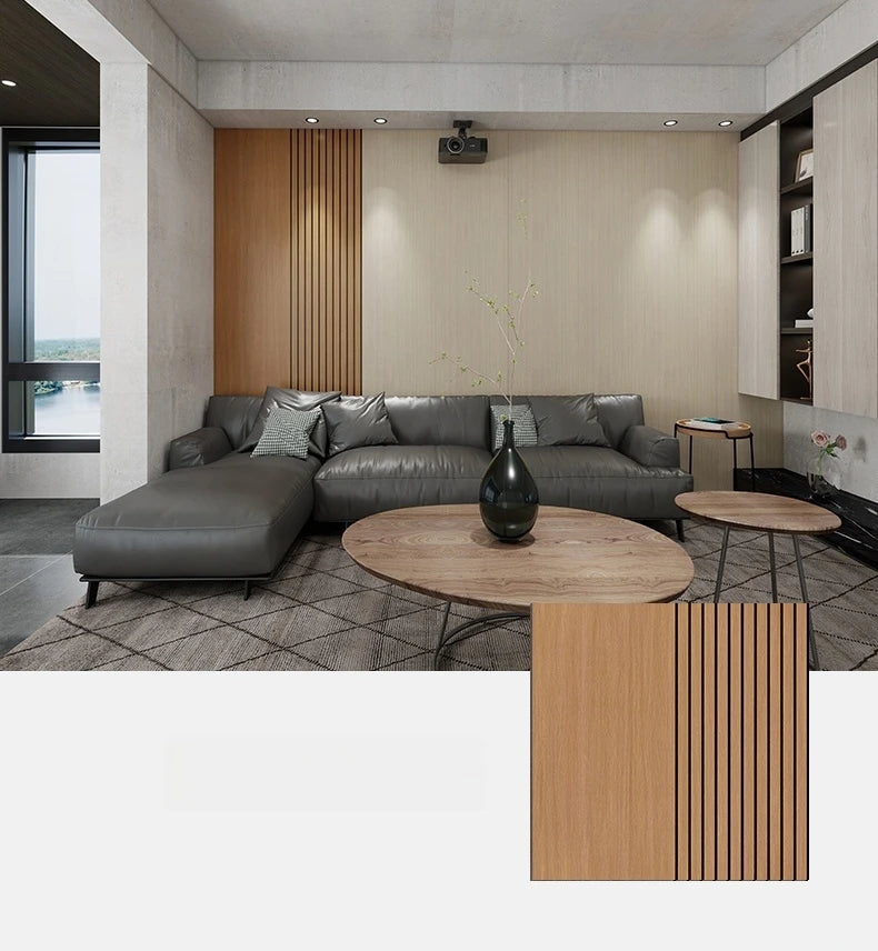 Half Grille Peel Adhesive Wallpaper Stripe 3D Thick