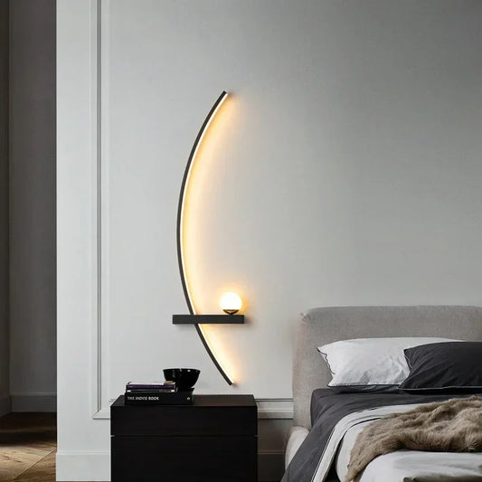LED Wall Lamps Minimalist Stripes