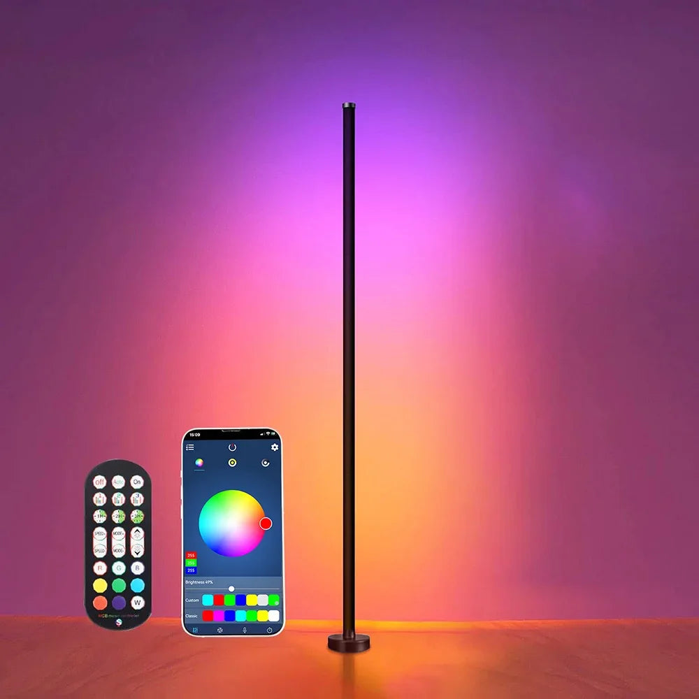 Smart LED Floor Lamp RGB Remote & APP Control Music