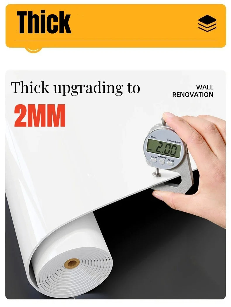 Thick Foam Marble  Peel Wall Stickers  Self Adhesive