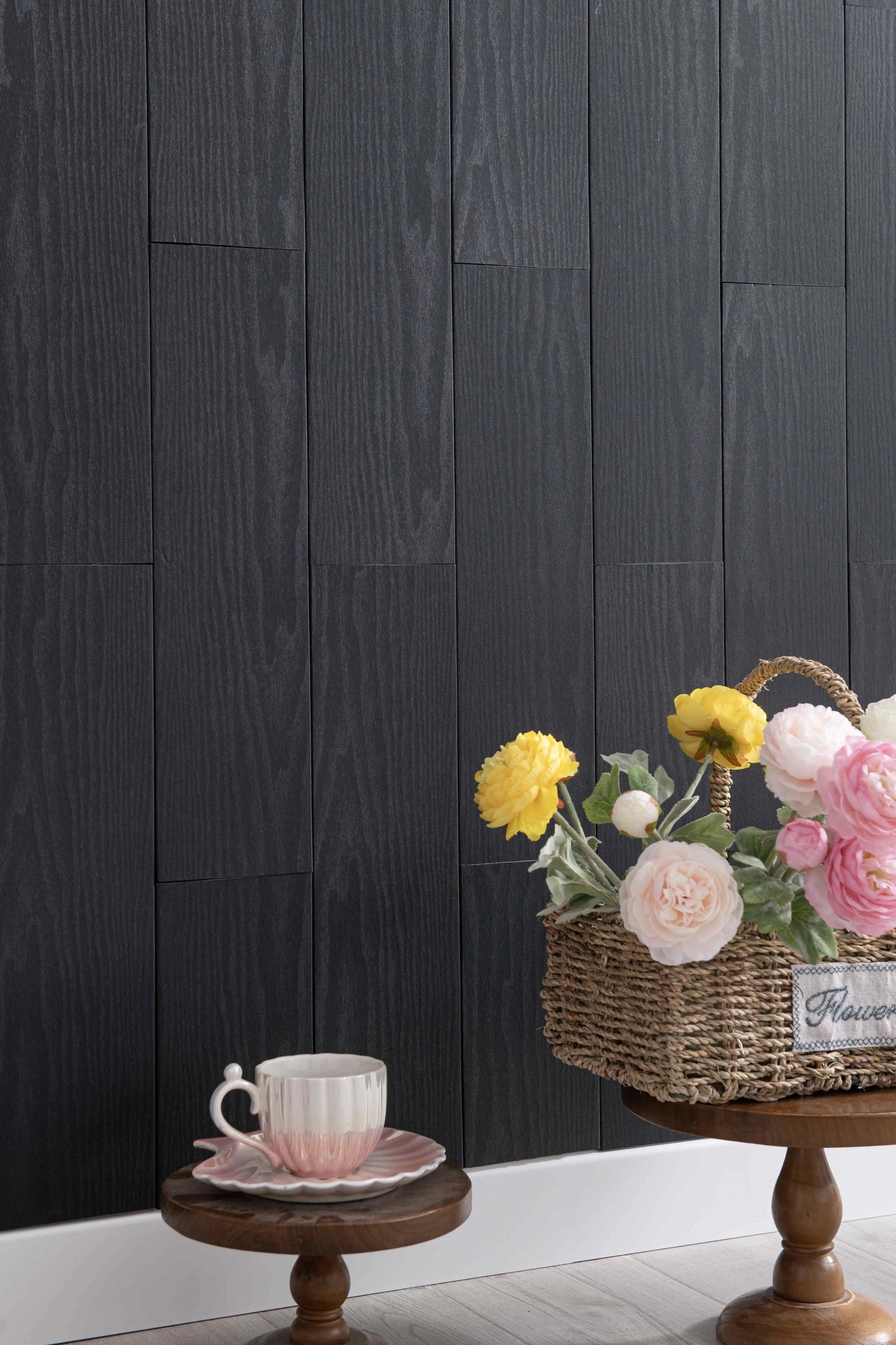 Wood Grain Peel and Stick Wall Stickers  Adhesive