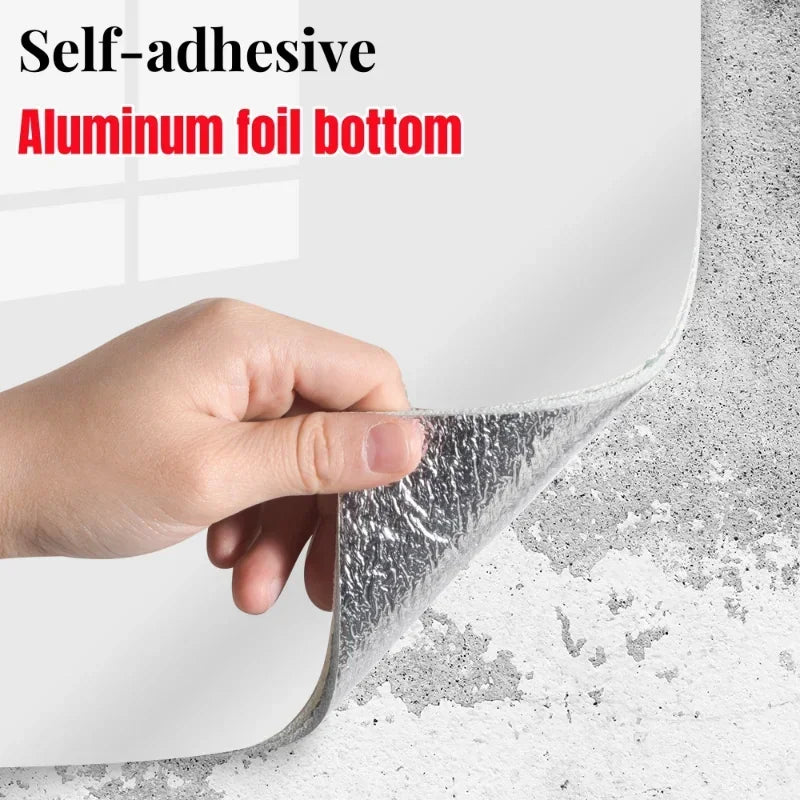 Thick Foam Marble  Peel Wall Stickers  Self Adhesive