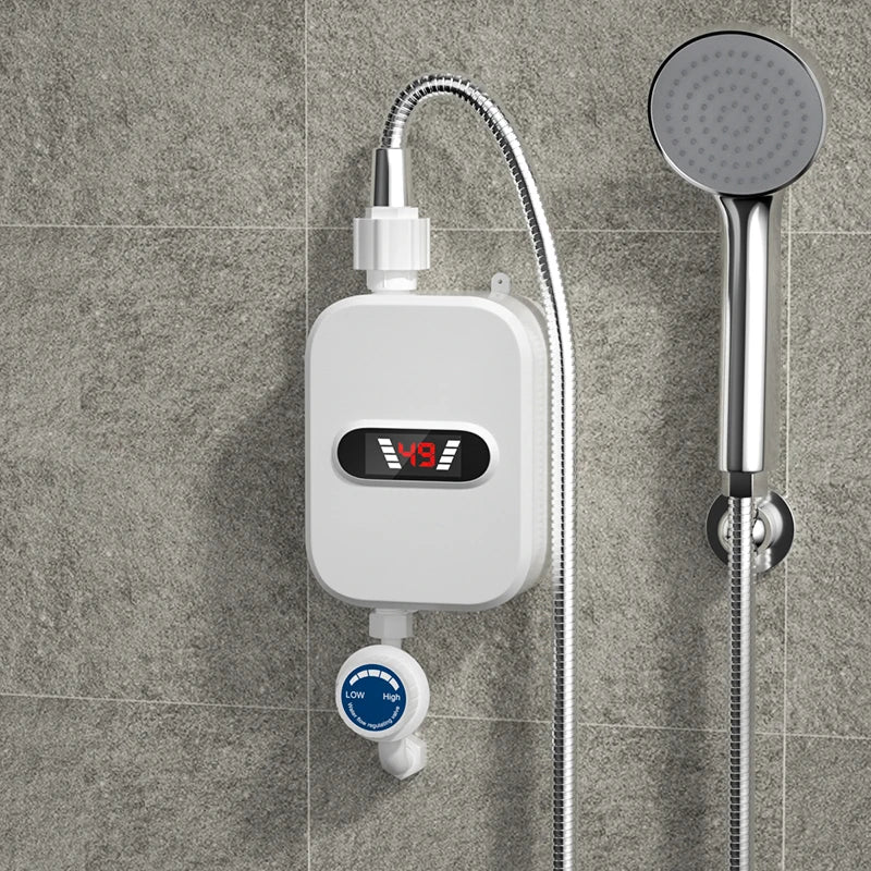 3500W Electric Mini Instant Hot Water Heater Bathroom Faucet