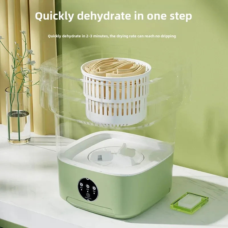 Portable Washing Machine,Spin Dryer For Socks Underwear Panties