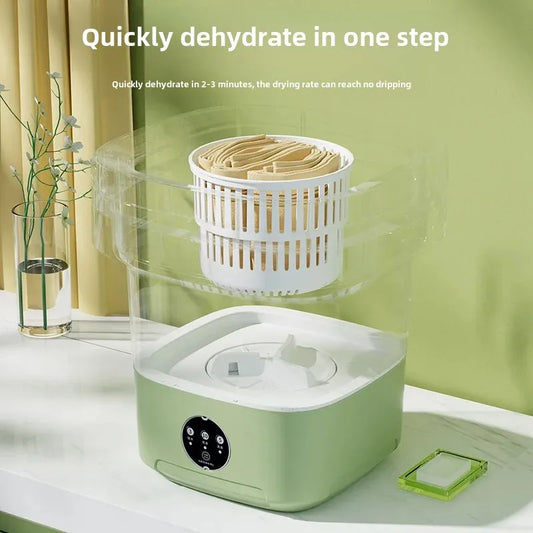 Portable Washing Machine,Spin Dryer For Socks Underwear Panties