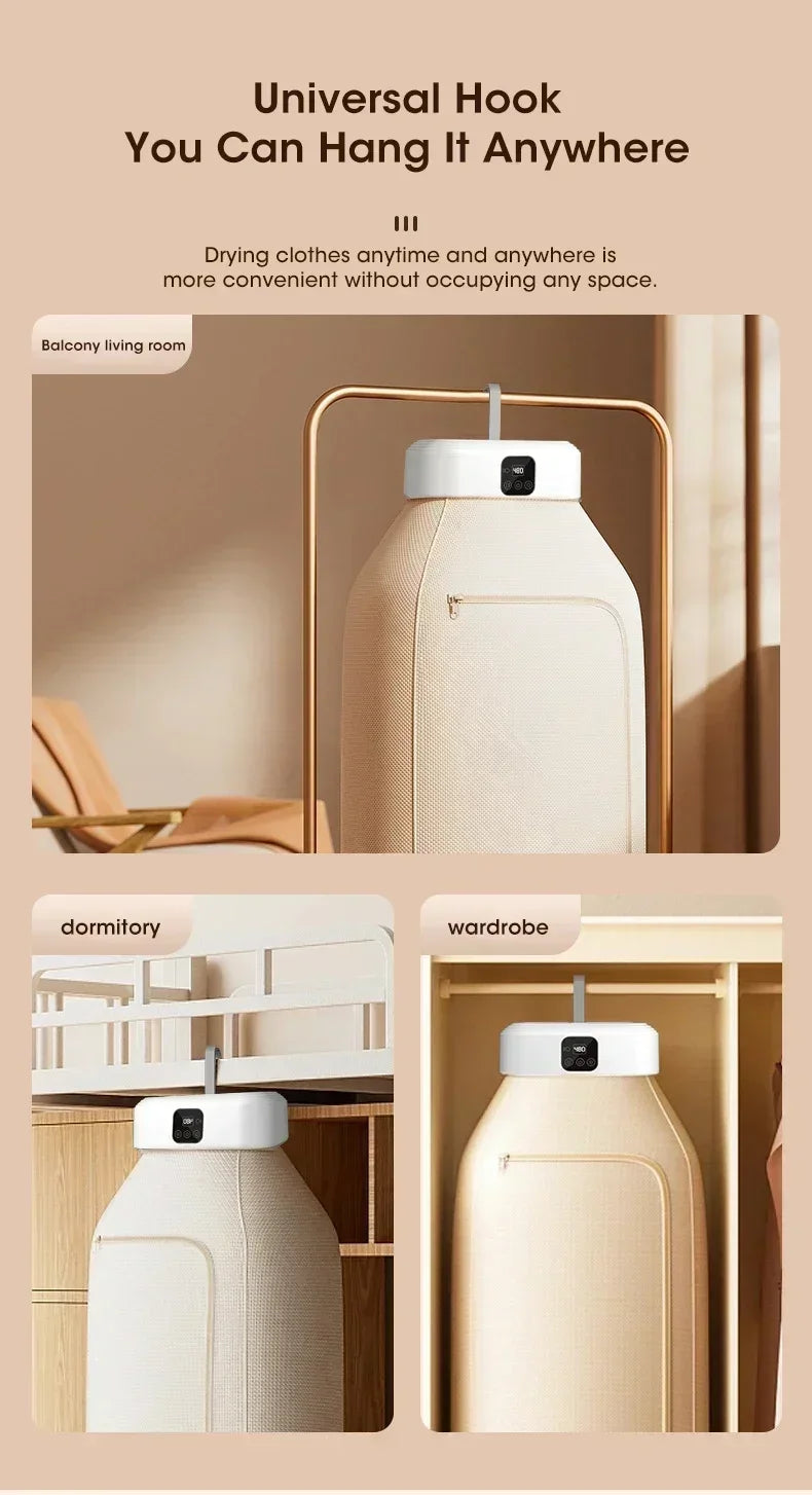 Mini Portable Dryer Foldable Electric